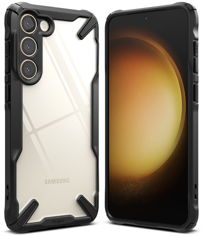 Fusion X for Galaxy S23 Military-Grade Slim Protective Case - Black