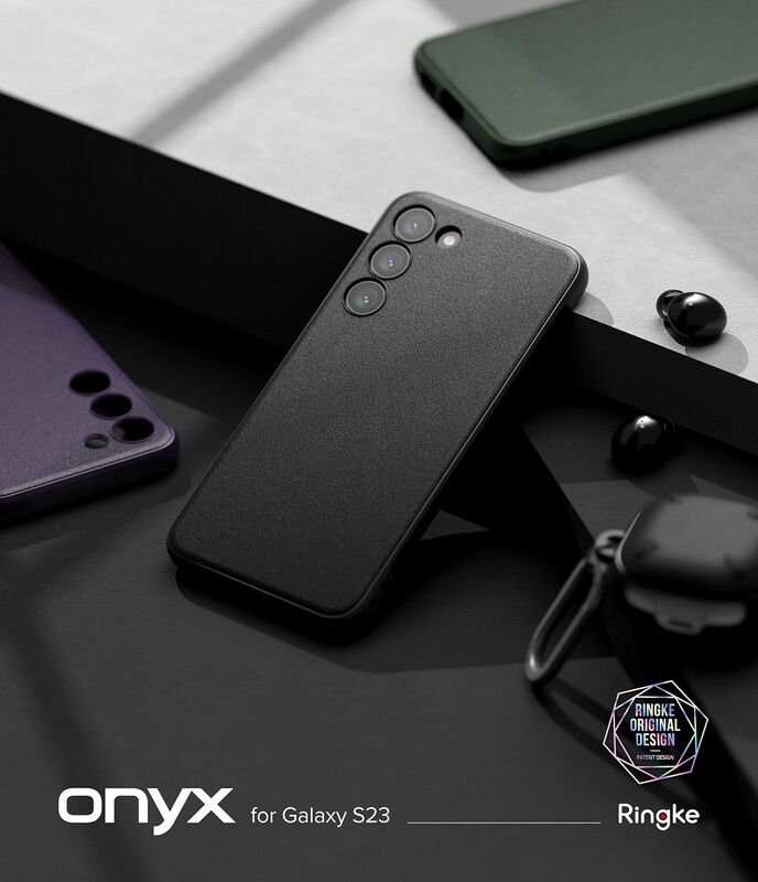 Onyx for Galaxy S23 Military-Grade Slim Protective Case - Black