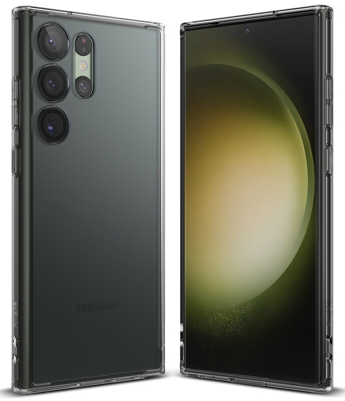 Fusion for Galaxy S23 Ultra Military-Grade Slim Protective Case - Matte Smoke Black