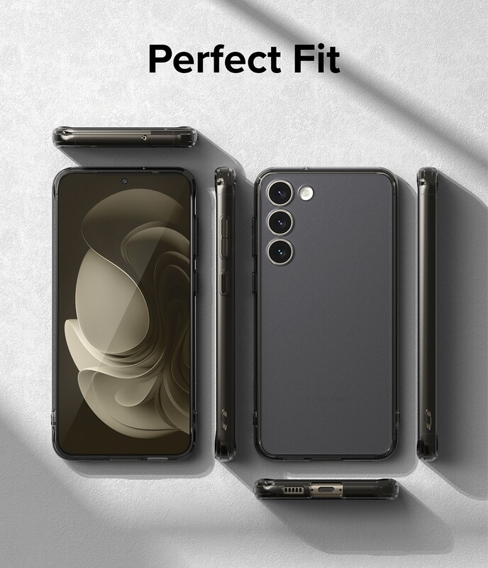 Fusion for Galaxy S23 Military-Grade Slim Protective Case - Matte Smoke Black