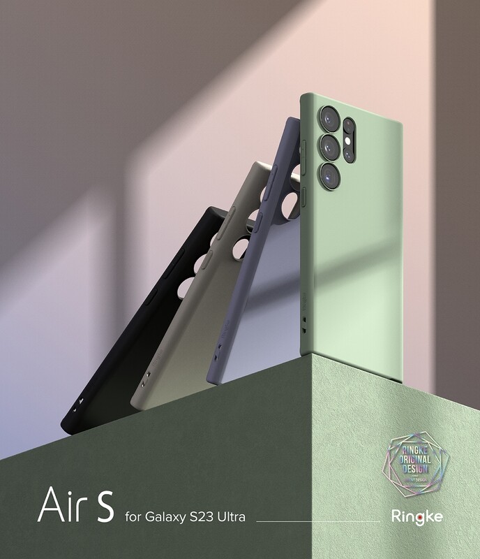Air S for Galaxy S23 Ultra Super Slim Protective Case - Quiet Green