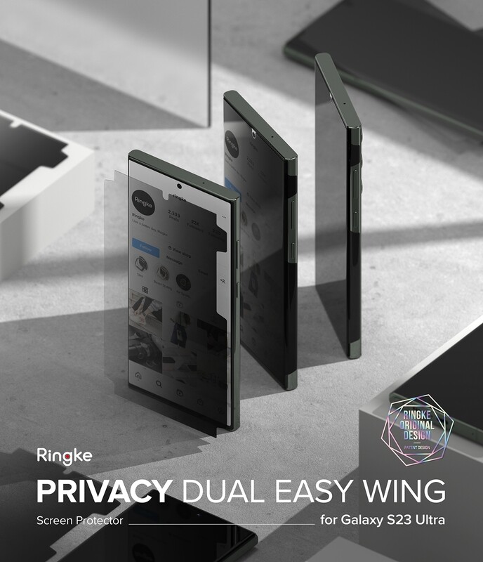 Privacy Dual Easy Wing Film Premium Screen Protector for Galaxy S23 Ultra