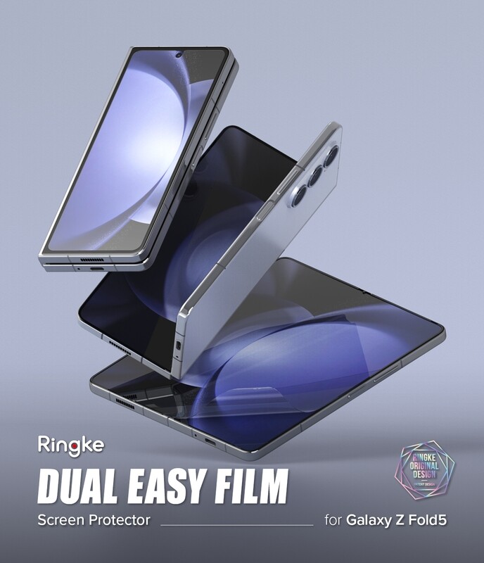 Dual Easy Film Front & Inner Screen Protector for Galaxy Z Fold5