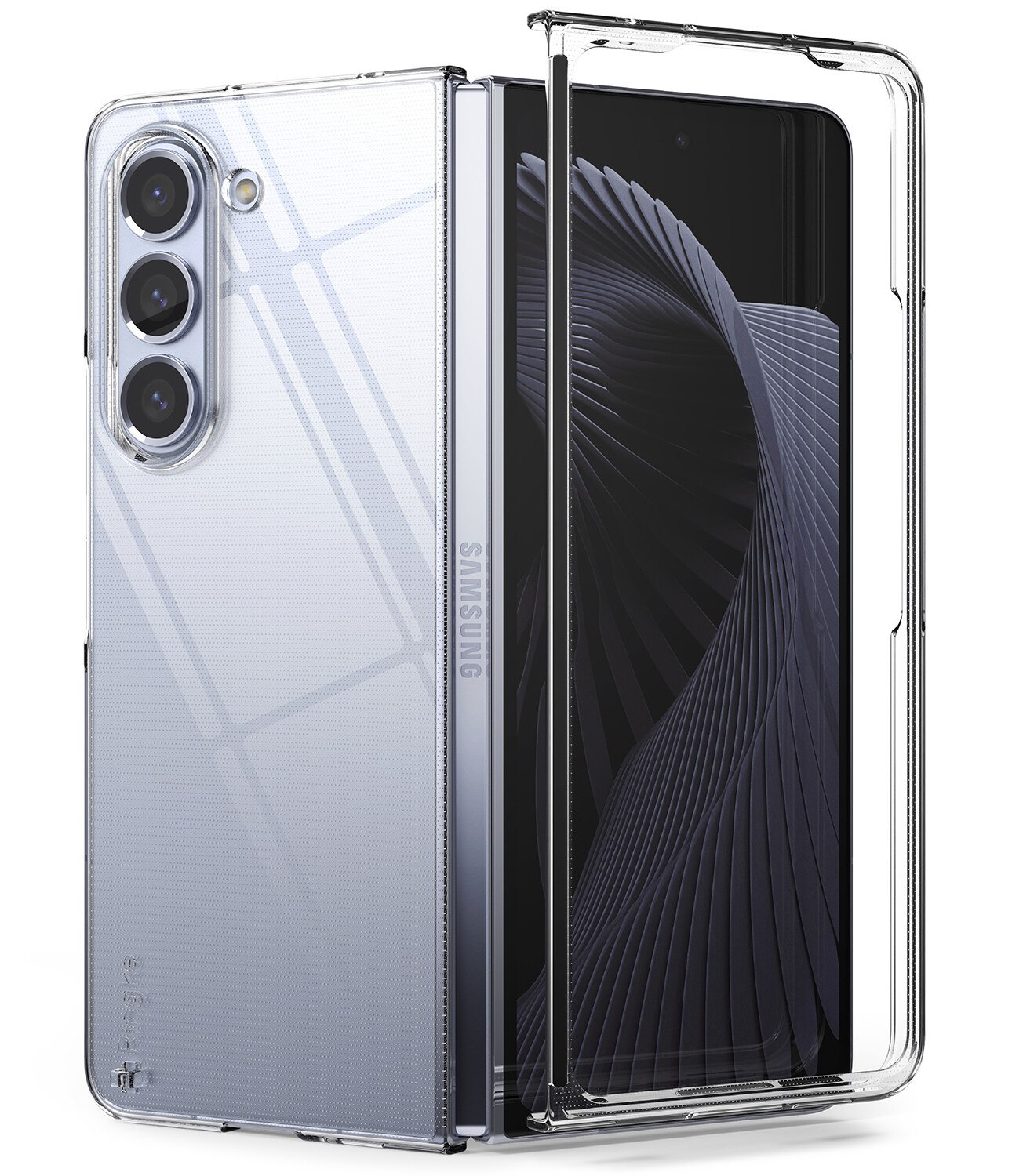Slim Protective Case for Galaxy Z Fold5 - Clear