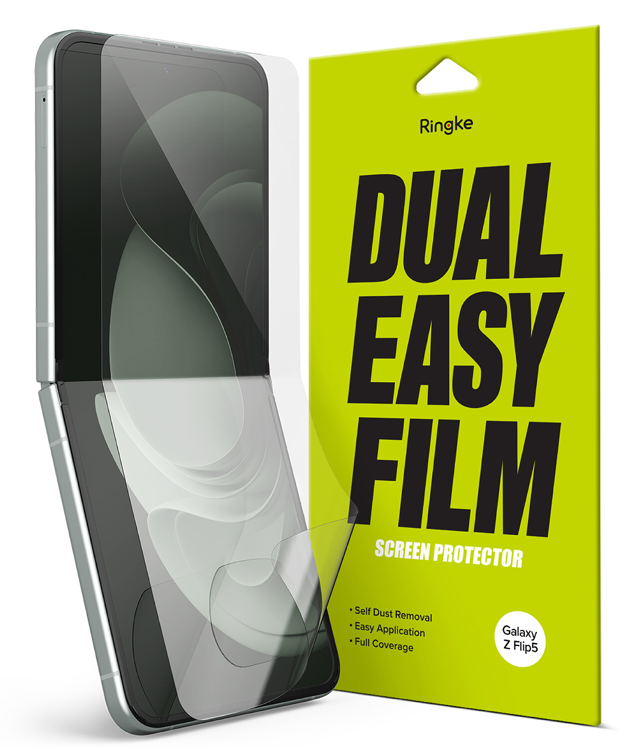 Dual Easy Film (2 Pack) Screen Protector for Galaxy Z Flip5