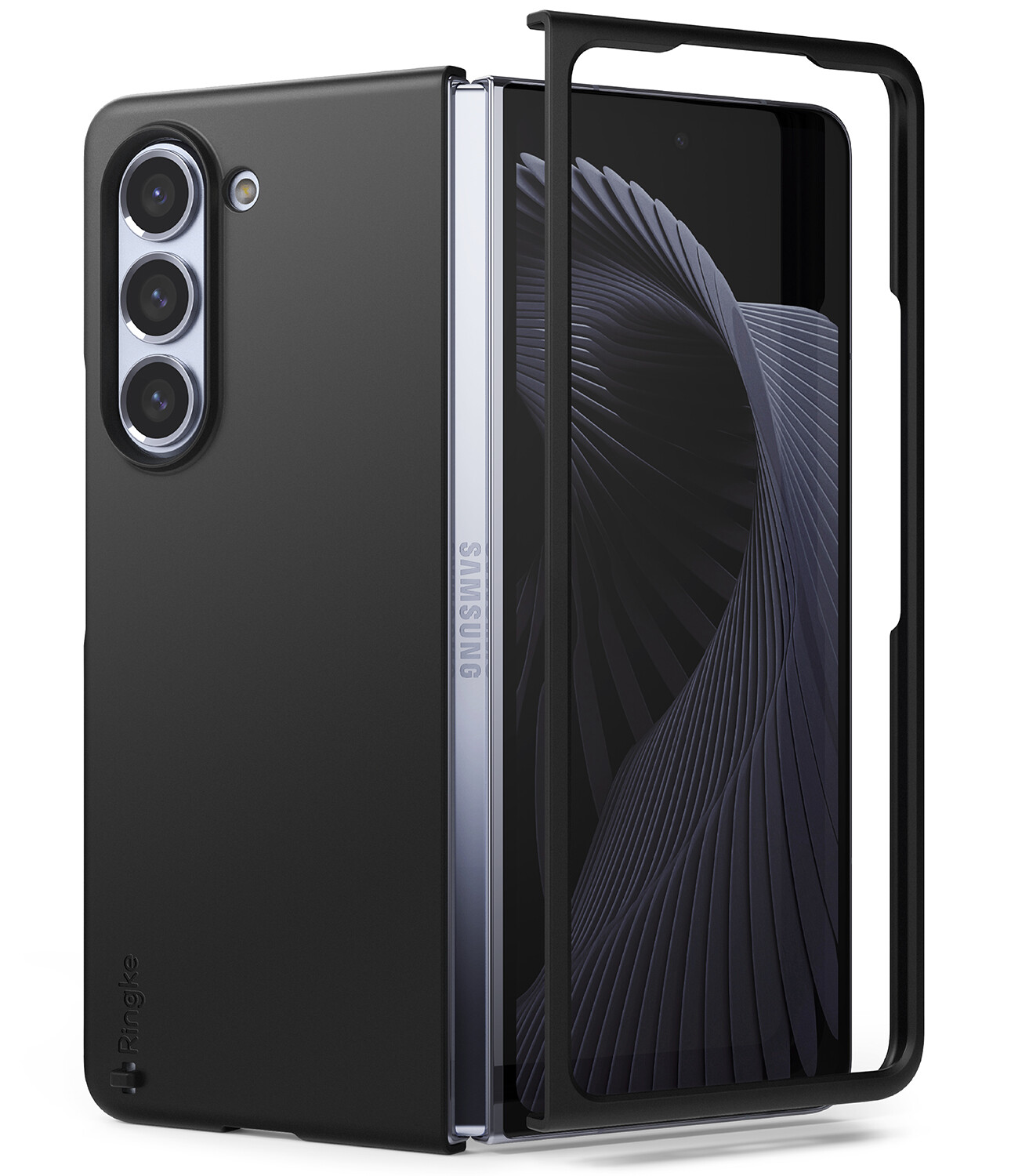 Slim Protective Case for Galaxy Z Fold5 - Black