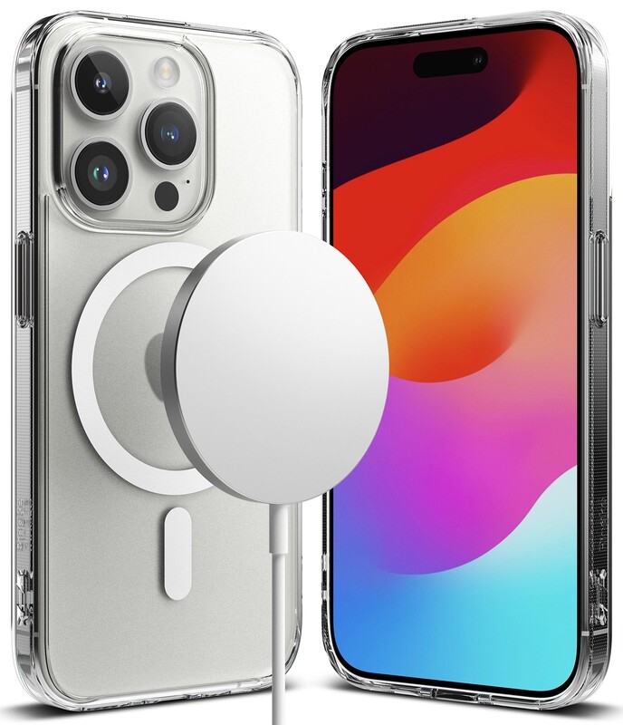 Fusion for iPhone 15 Pro MagSafe Accessories Case – Matte Clear