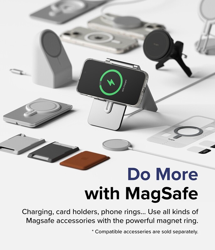 Fusion for iPhone 15 Pro MagSafe Accessories Case – Matte Clear