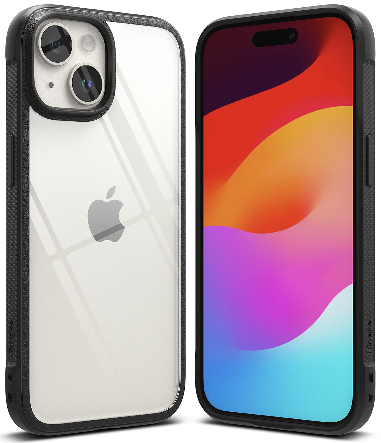 Fusion for iPhone 15 Plus Military-Grade Slim Protective Case - Bold Black