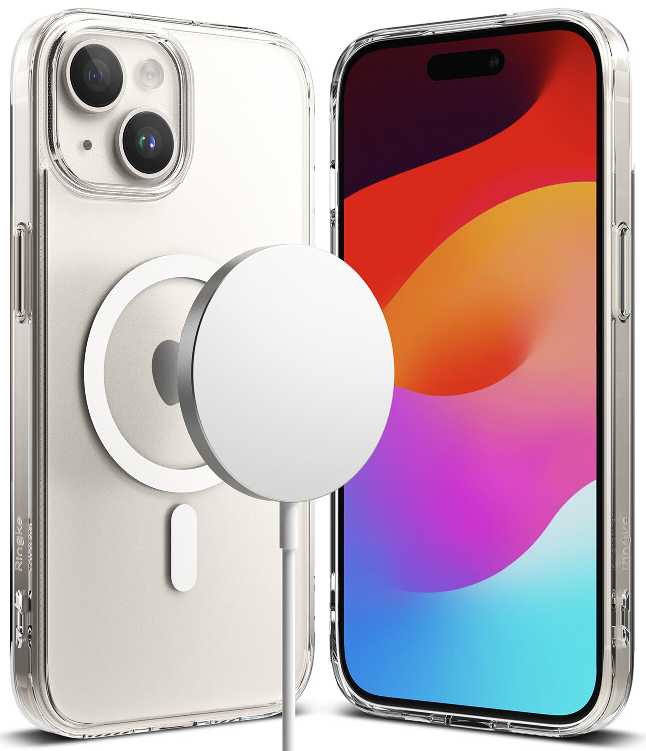 Fusion for iPhone 15 Plus MagSafe Accessories Case – Matte Clear
