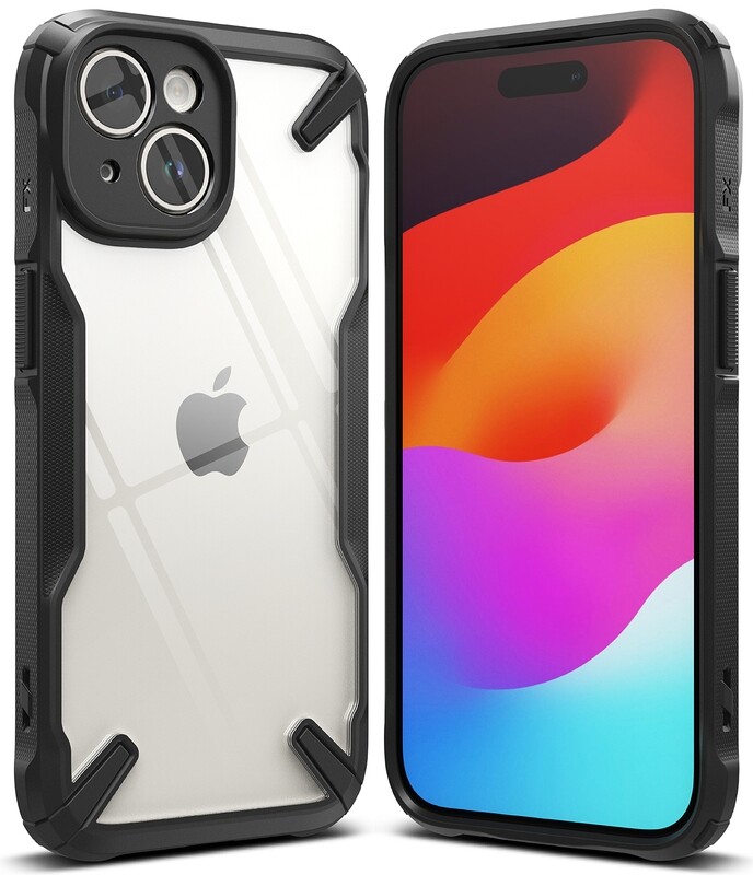 Fusion X for iPhone 15 Plus Military-Grade Slim Protective Case - Black