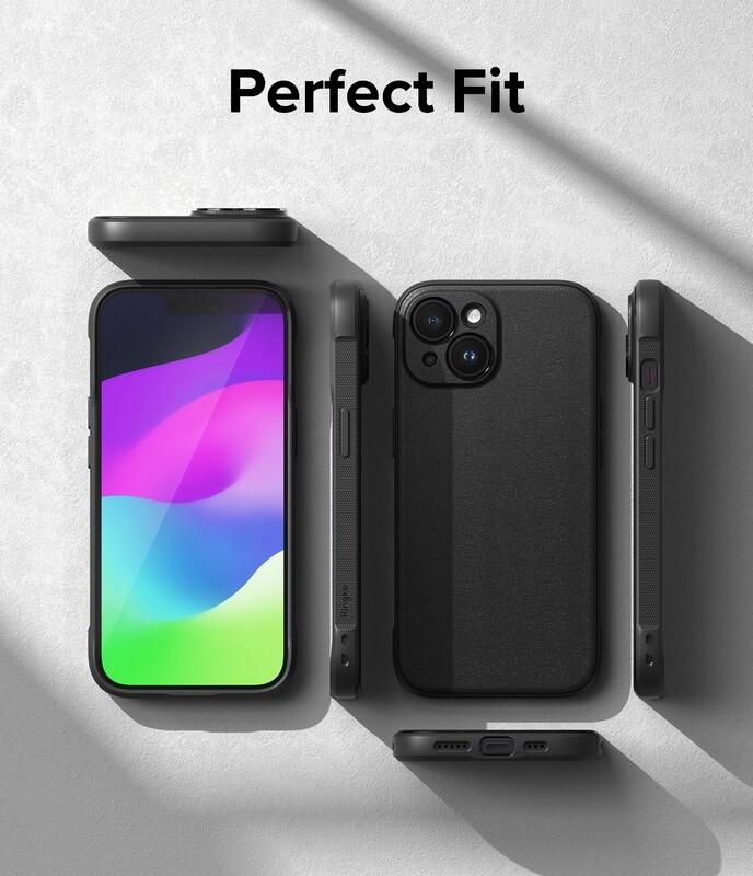 Onyx for iPhone 15 Plus Military-Grade Slim Protective Case - Black
