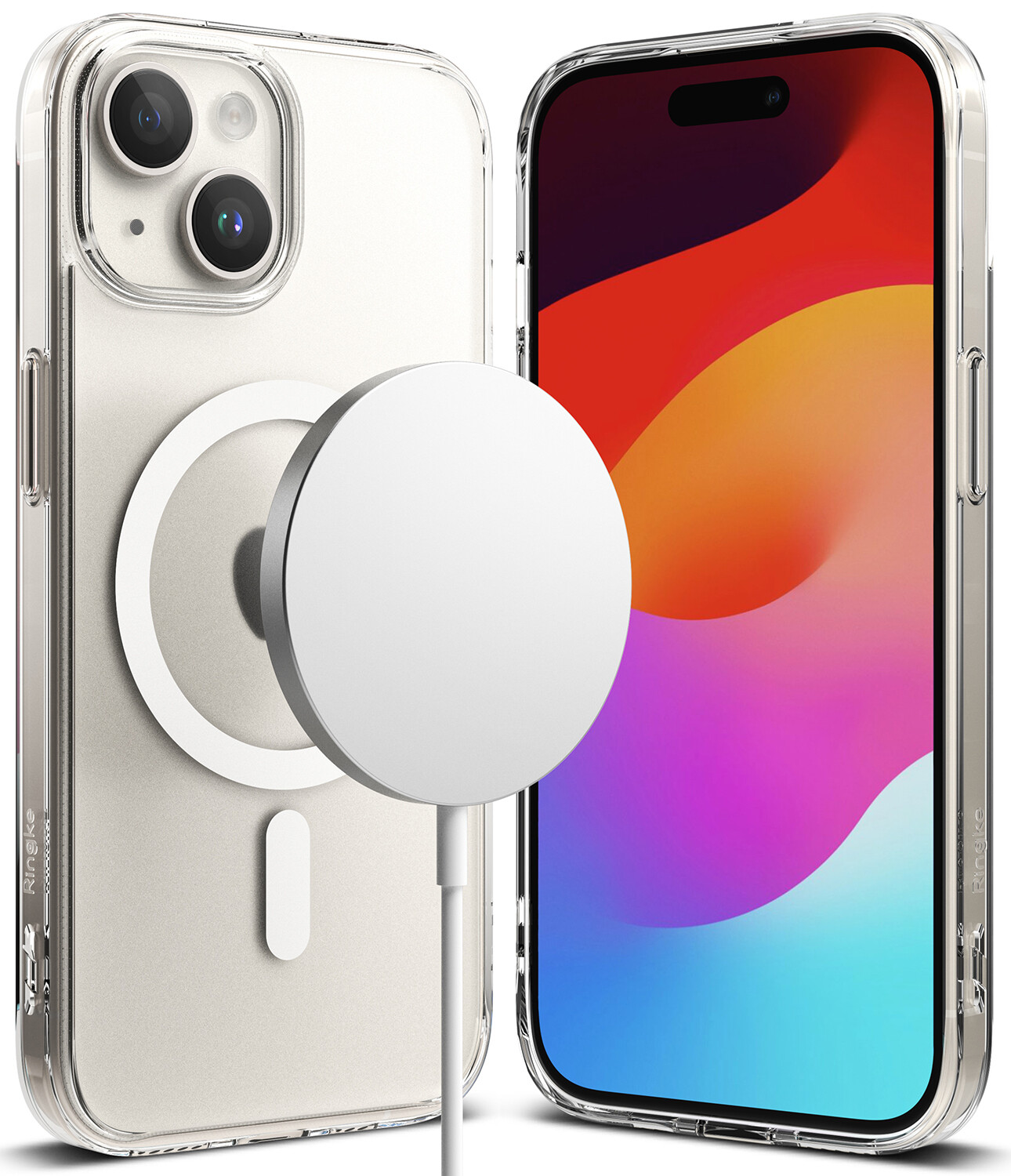 Fusion for iPhone 15 MagSafe Accessories Case – Matte Clear