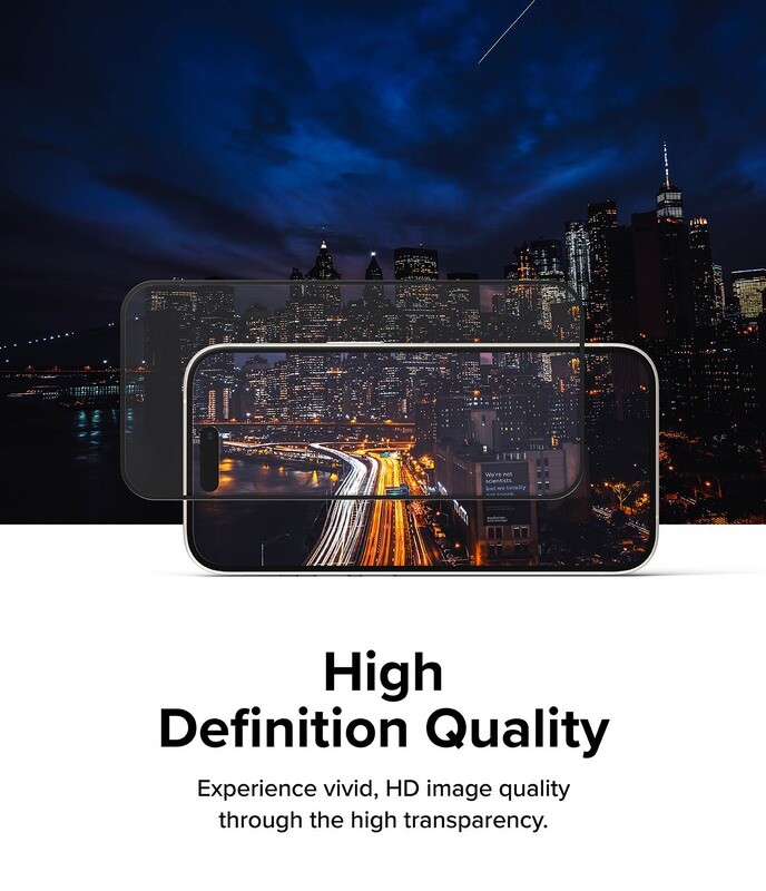 Premium Tempered Glass Screen Protector for iPhone 15 Plus