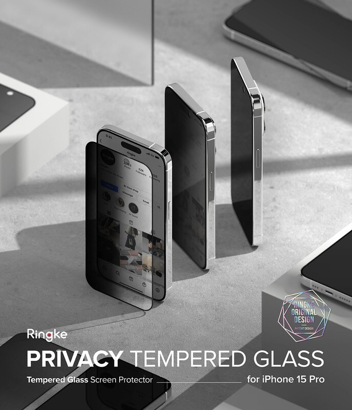 Privacy Premium Tempered Glass Screen Protector for iPhone 15 Pro
