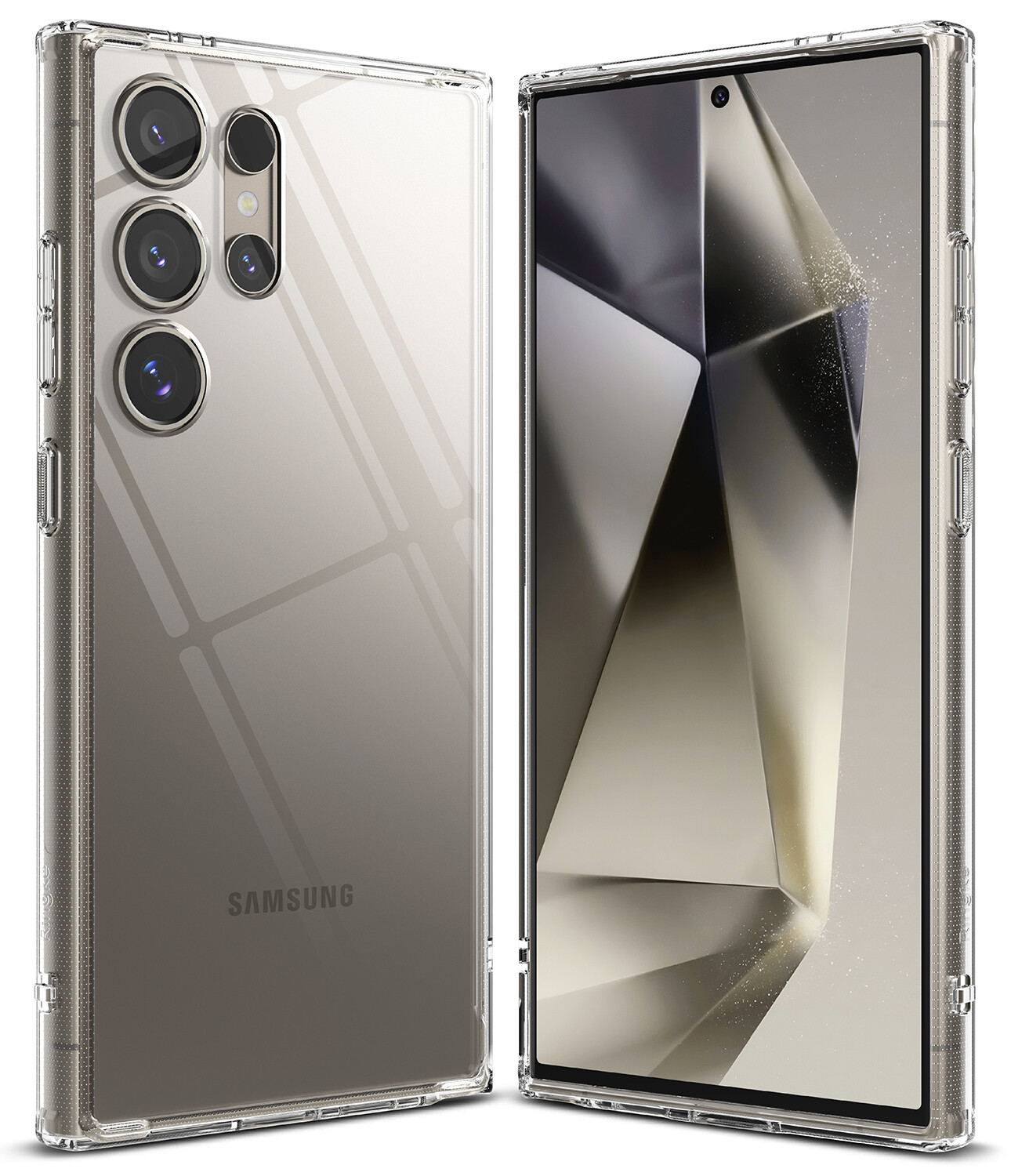 Fusion for Galaxy S24 Ultra Military-Grade Slim Protective Case - Clear