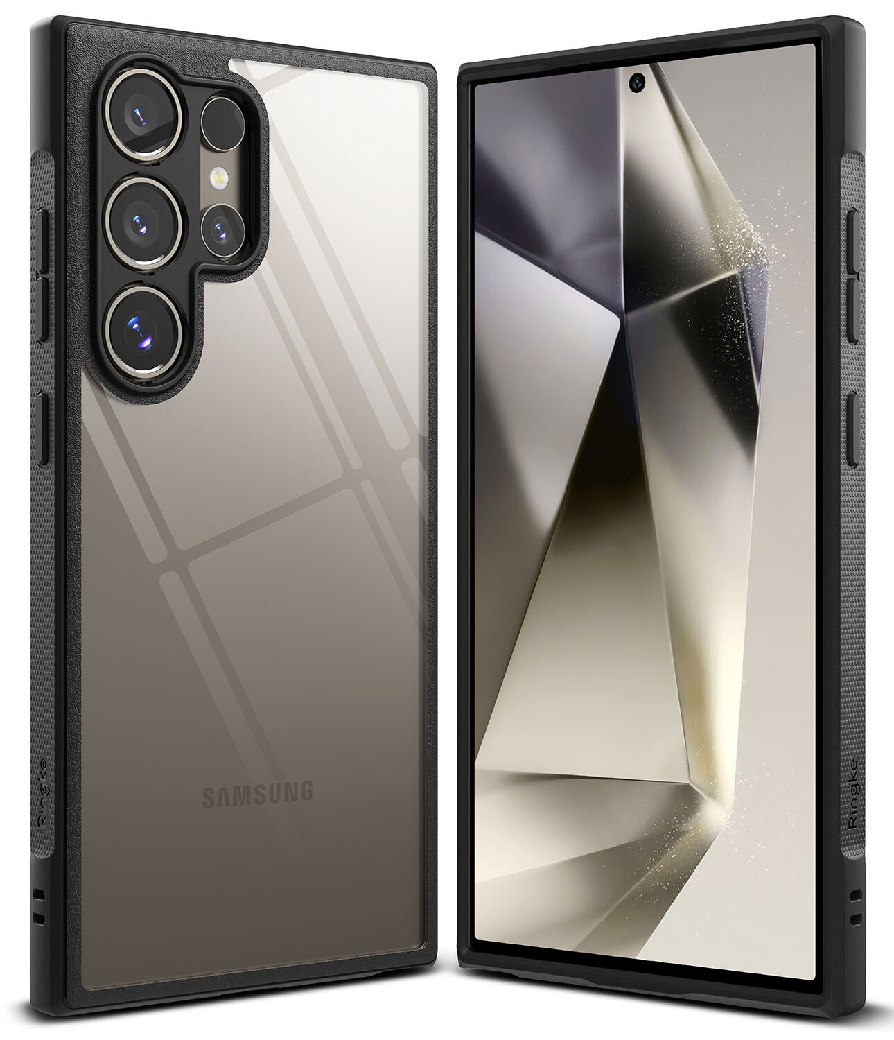Fusion for Galaxy S24 Ultra Military-Grade Slim Protective Case - Bold Black