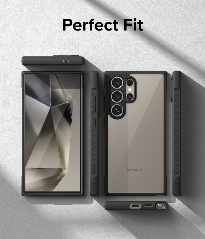 Fusion for Galaxy S24 Ultra Military-Grade Slim Protective Case - Bold Black