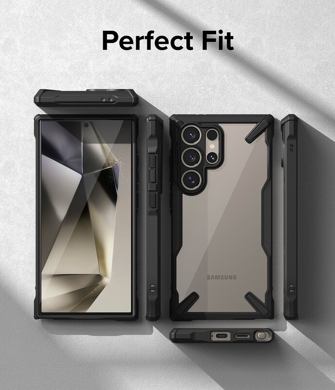 Fusion X for Galaxy S24 Ultra Military-Grade Slim Protective Case - Black