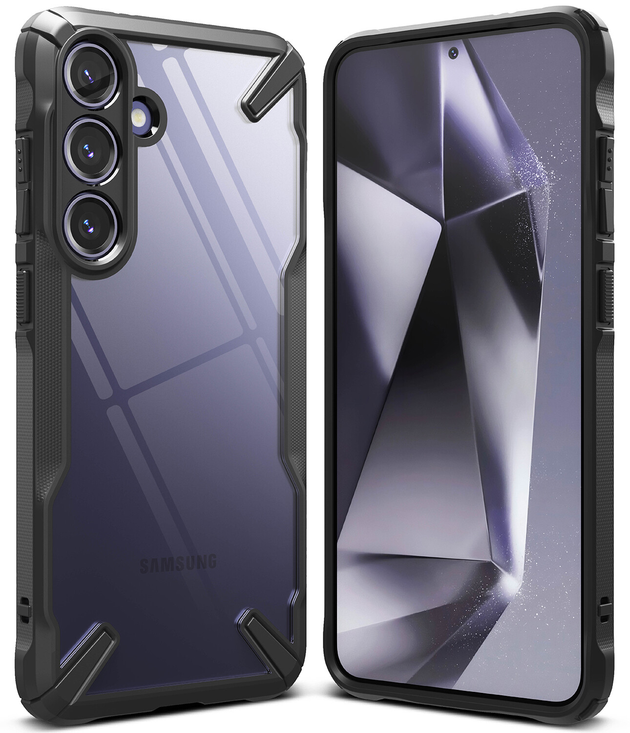 Fusion X for Galaxy S24 Military-Grade Slim Protective Case - Black