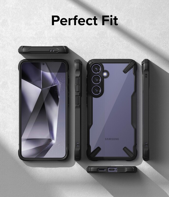 Fusion X for Galaxy S24 Military-Grade Slim Protective Case - Black