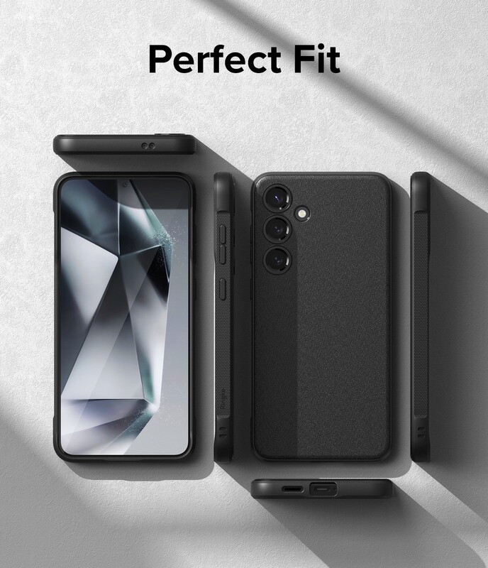 Onyx for Galaxy S24 Military-Grade Slim Protective Case - Black