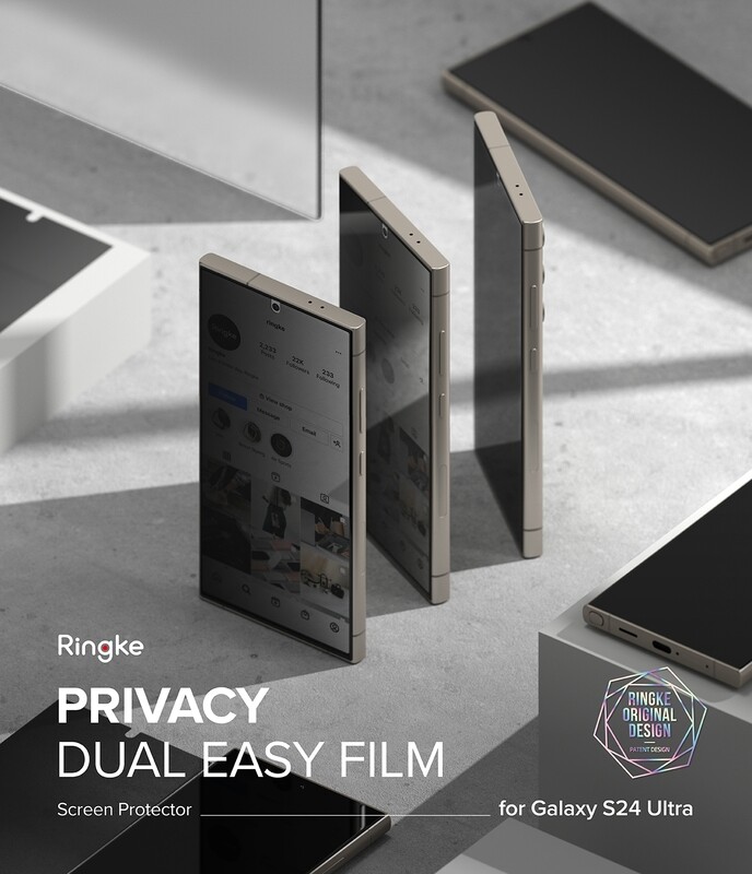 Privacy Dual Easy Film Premium Screen Protector for Galaxy S24 Ultra