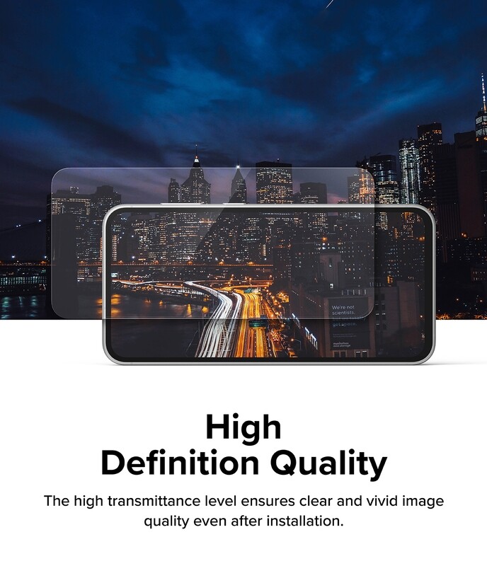 Easy Slide Premium Tempered Glass (2 Pack) Screen Protector for Galaxy S24 Plus