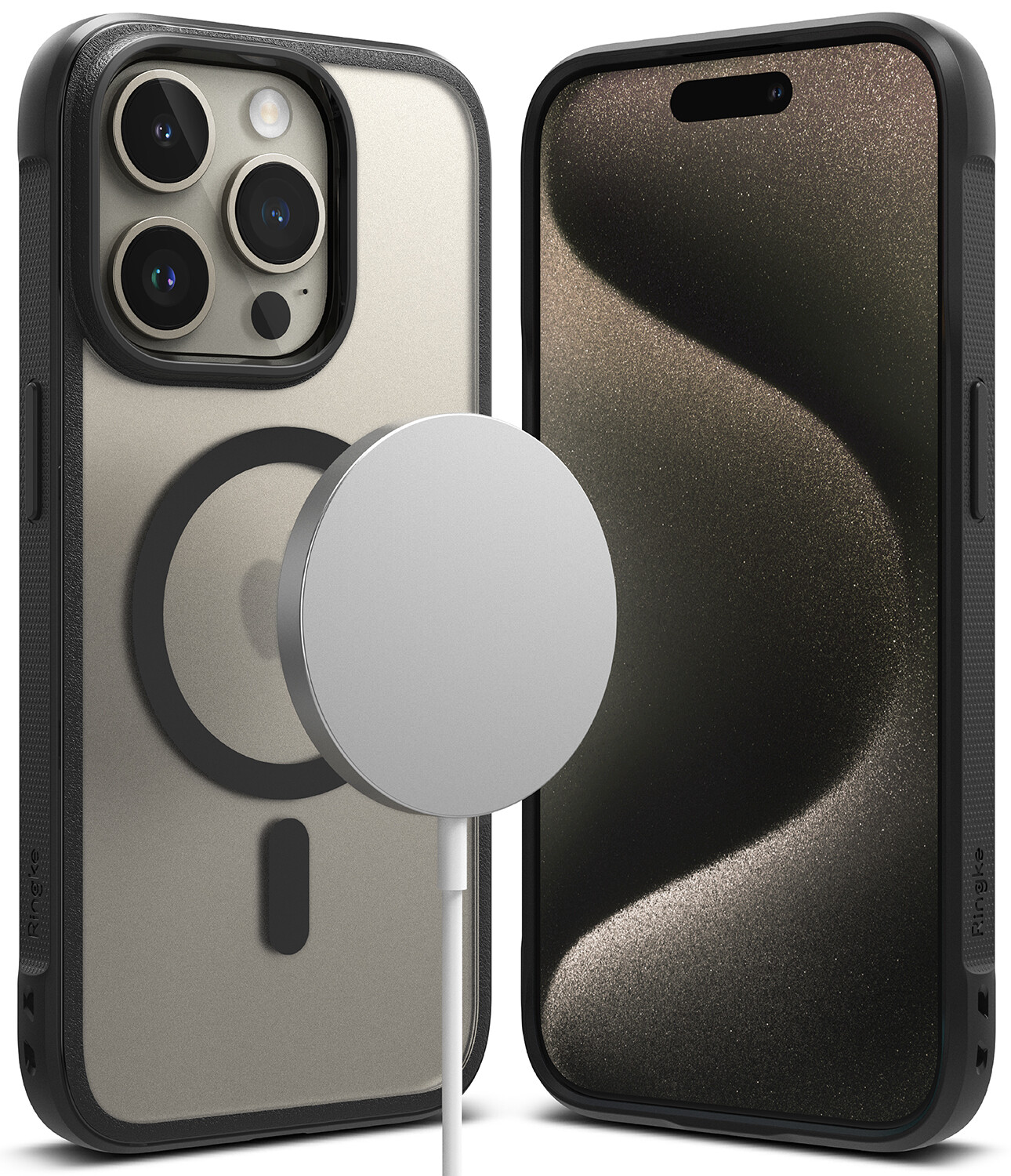 Fusion for iPhone 15 Pro Max MagSafe Accessories Case – Bold Black