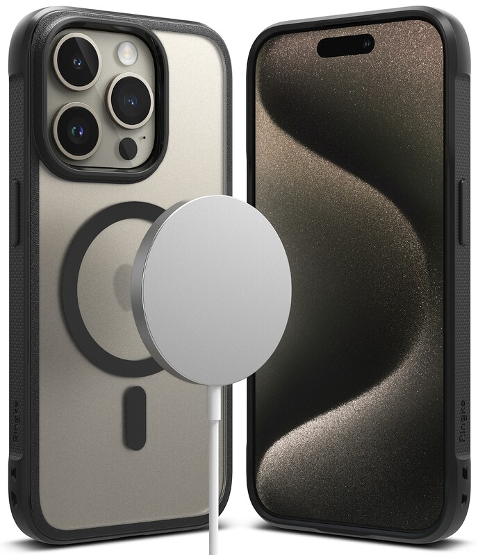 Fusion for iPhone 15 Pro Max MagSafe Accessories Case – Bold Black