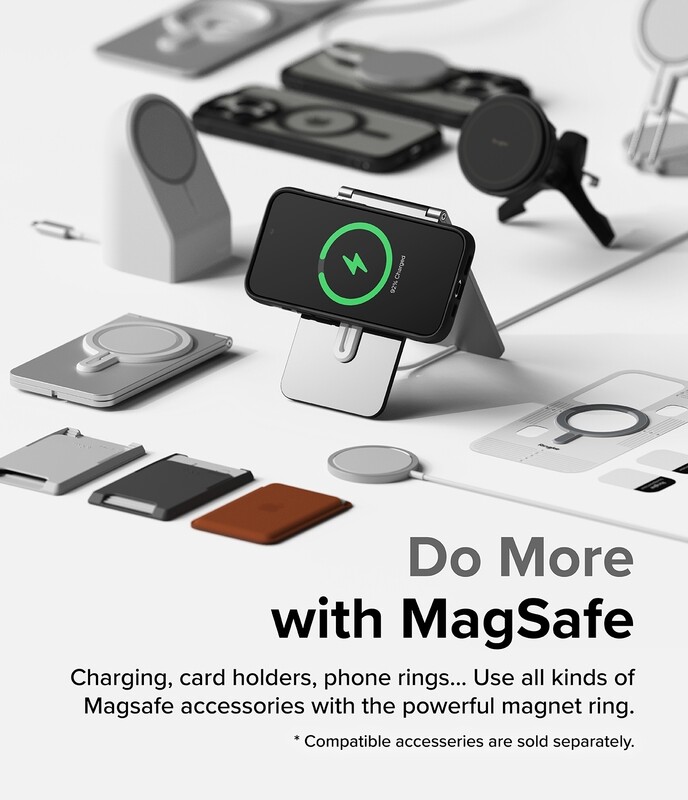 Fusion for iPhone 15 Pro MagSafe Accessories Case – Bold Black