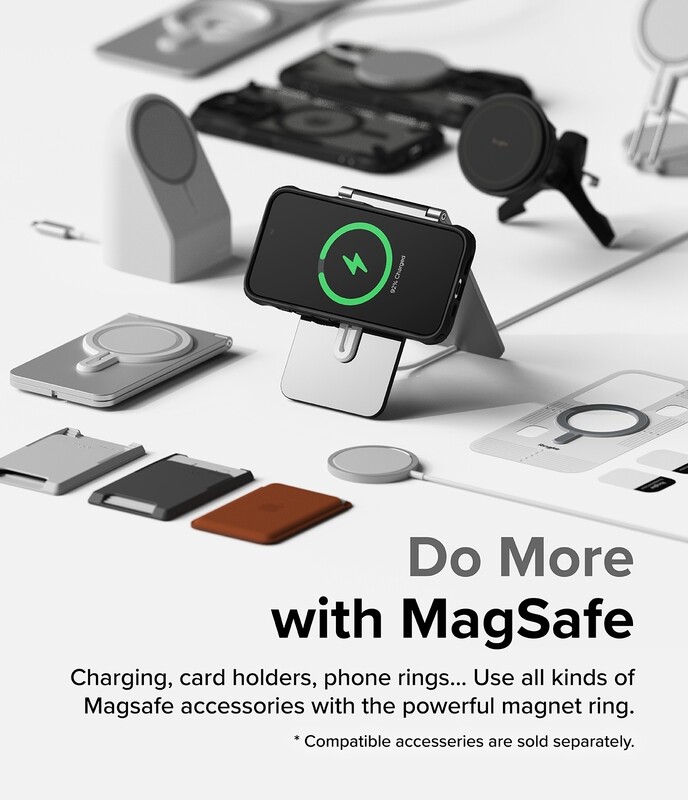 Fusion X for iPhone 15 Pro MagSafe Accessories Case – Matte Black
