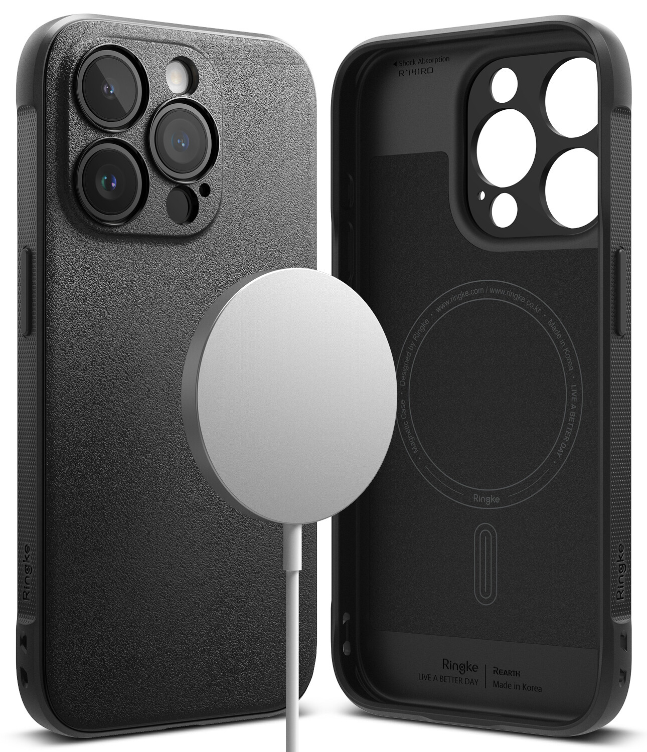 Onyx for iPhone 15 Pro Max MagSafe Accessories Case – Black
