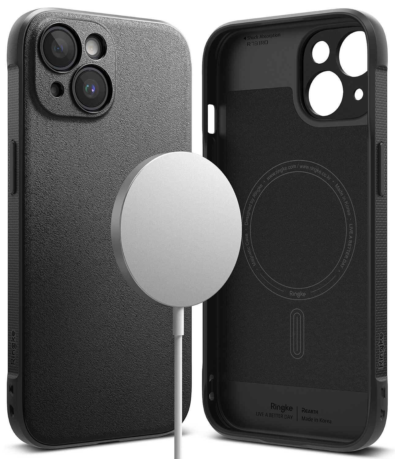 Onyx for iPhone 15 Plus MagSafe Accessories Case – Black