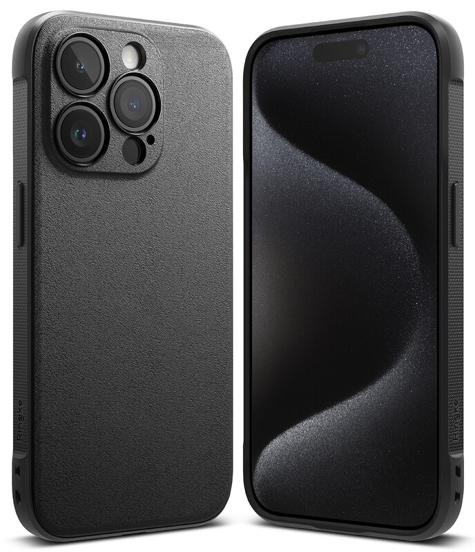 Onyx for iPhone 15 Pro Max Military-Grade Slim Protective Case - Black