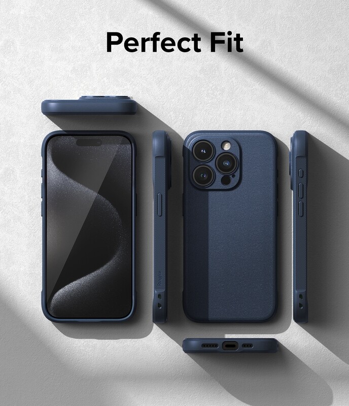 Onyx for iPhone 15 Pro Military-Grade Slim Protective Case - Navy