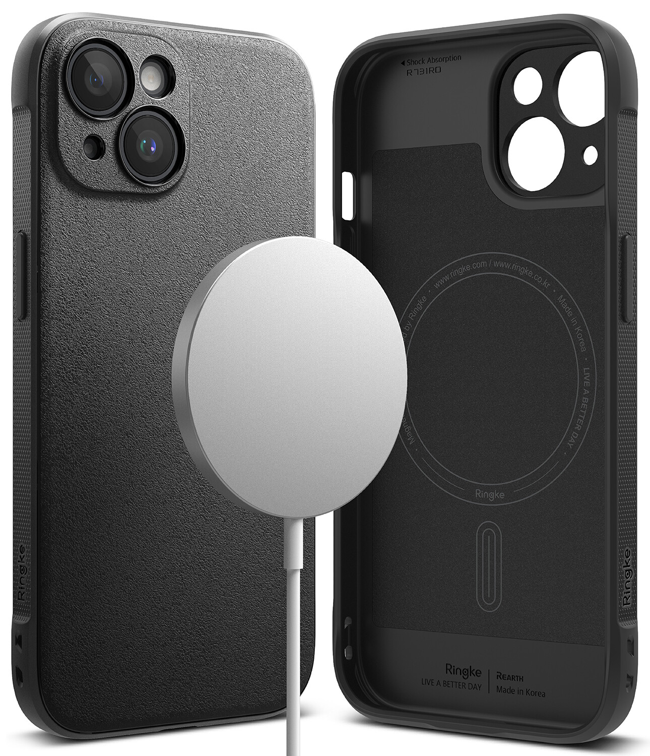 Onyx for iPhone 15 MagSafe Accessories Case – Black