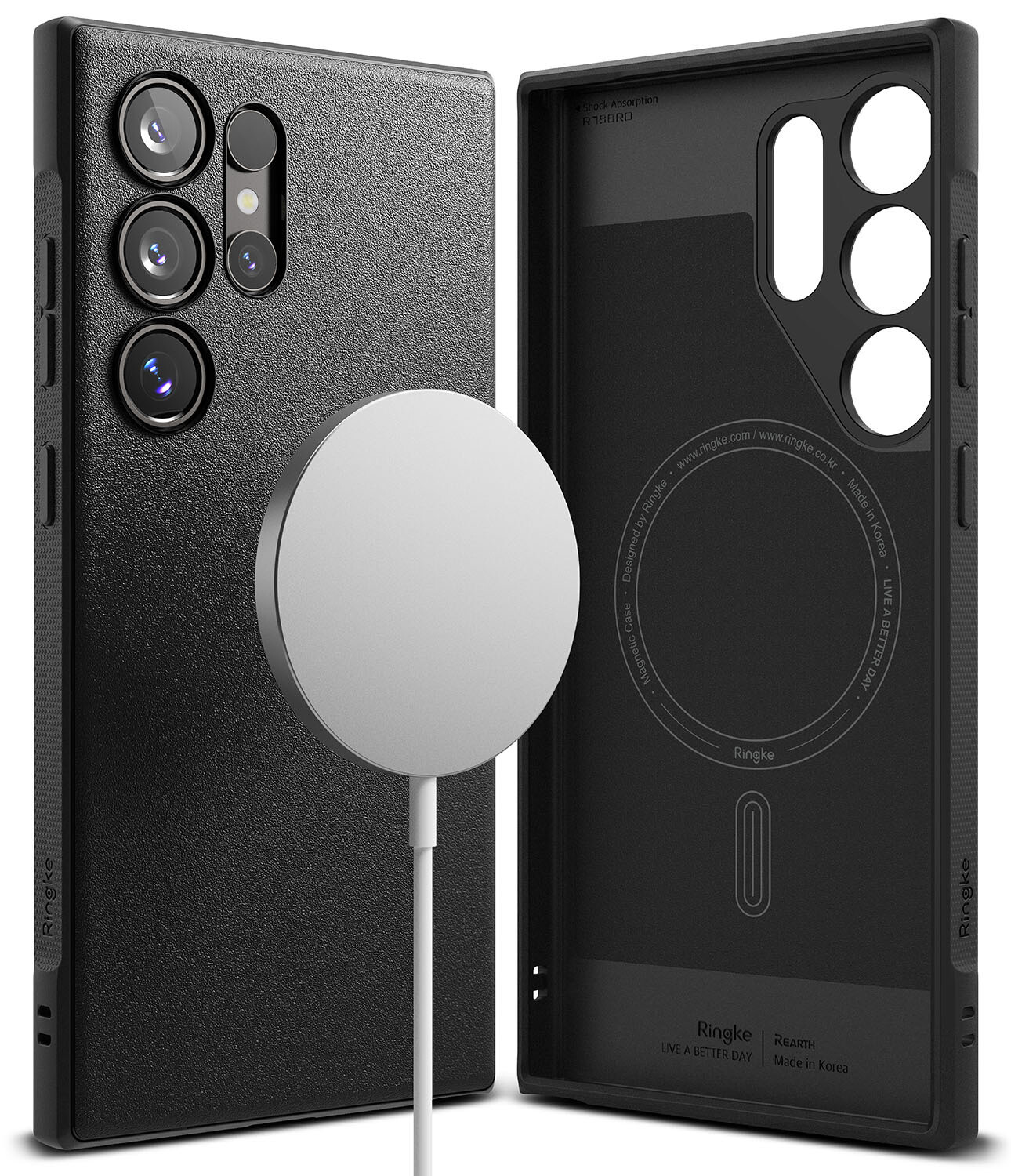 Onyx for Galaxy S24 Ultra MagSafe Accessories Case - Black