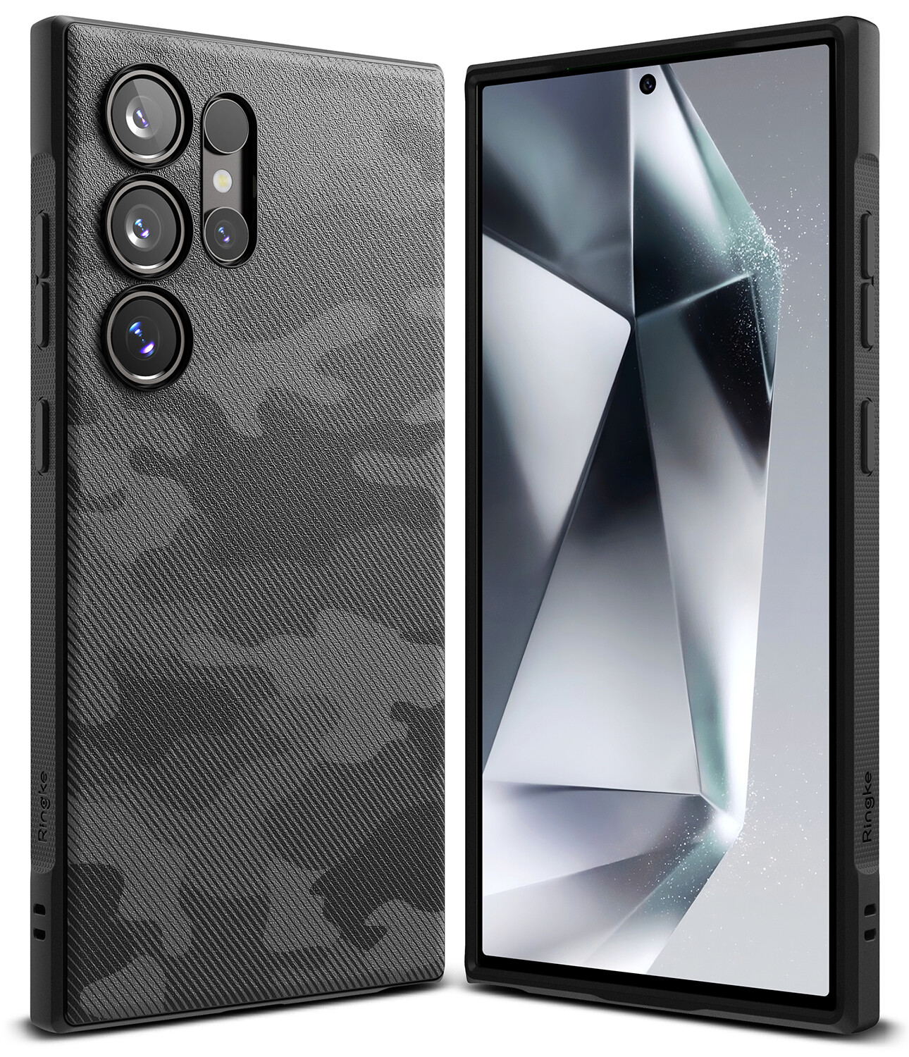 Onyx for Galaxy S24 Ultra Military-Grade Slim Protective Case - Camo Black