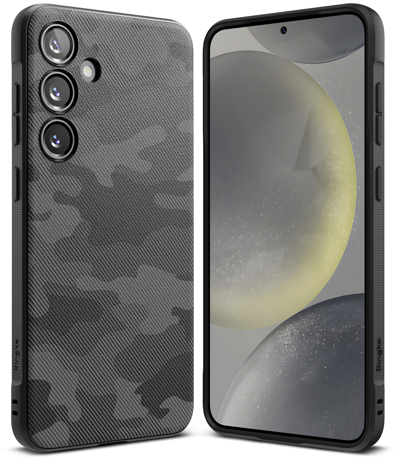 Onyx for Galaxy S24 Plus Military-Grade Slim Protective Case - Camo Black