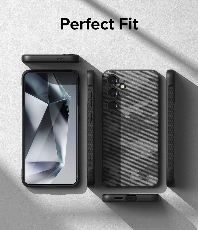 Onyx for Galaxy S24 Military-Grade Slim Protective Case - Camo Black