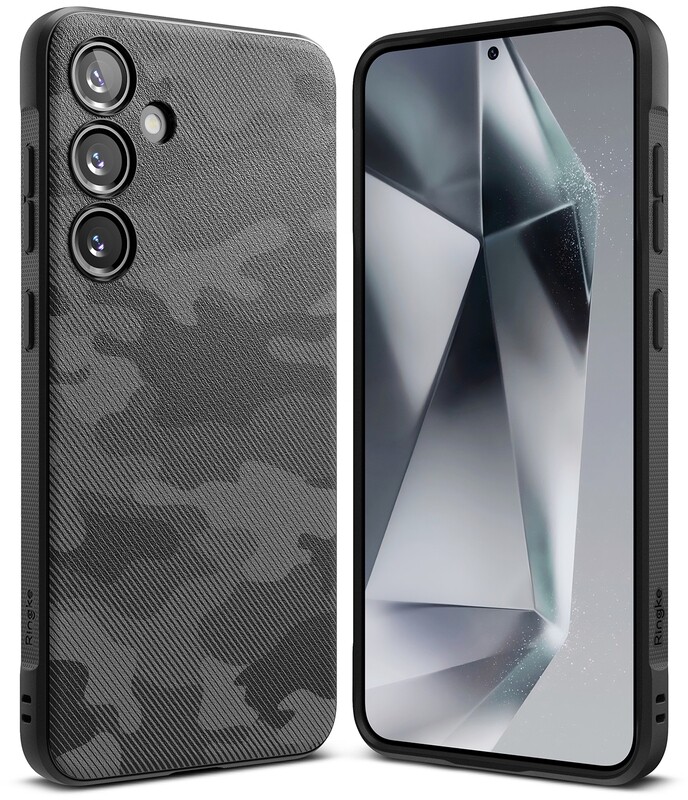 Onyx for Galaxy S24 Military-Grade Slim Protective Case - Camo Black