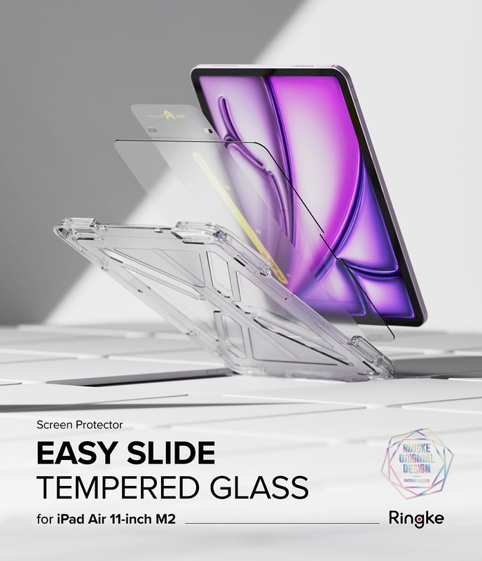 Easy Slide Premium Tempered Glass Screen Protector for iPad Air 11 inch M2 (2024)