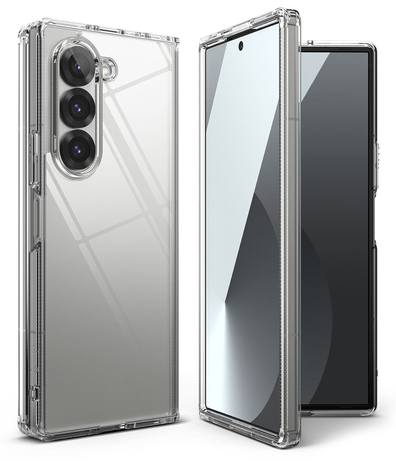 Fusion for Galaxy Z Fold6 Military-Grade Slim Protective Case - Clear