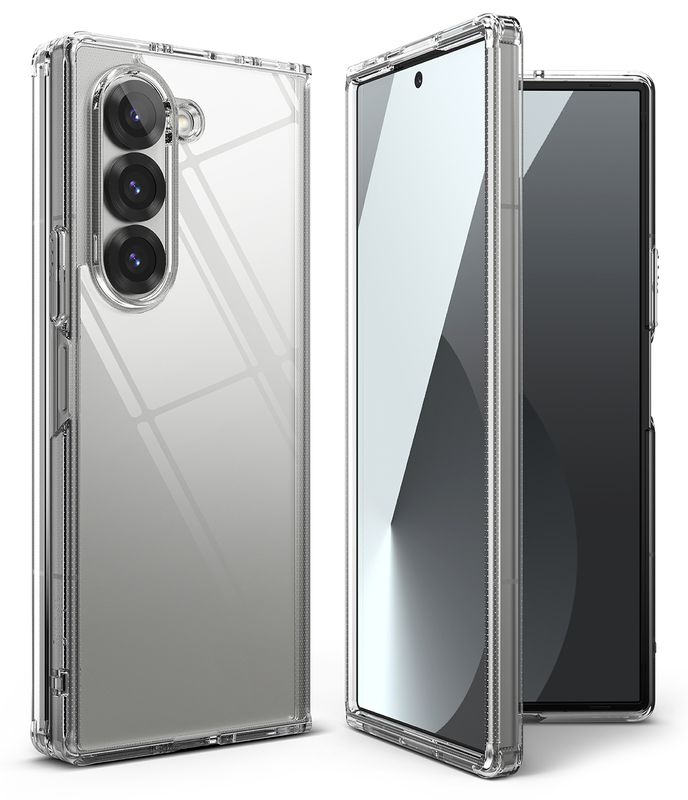 Fusion for Galaxy Z Fold6 Military-Grade Slim Protective Case - Clear