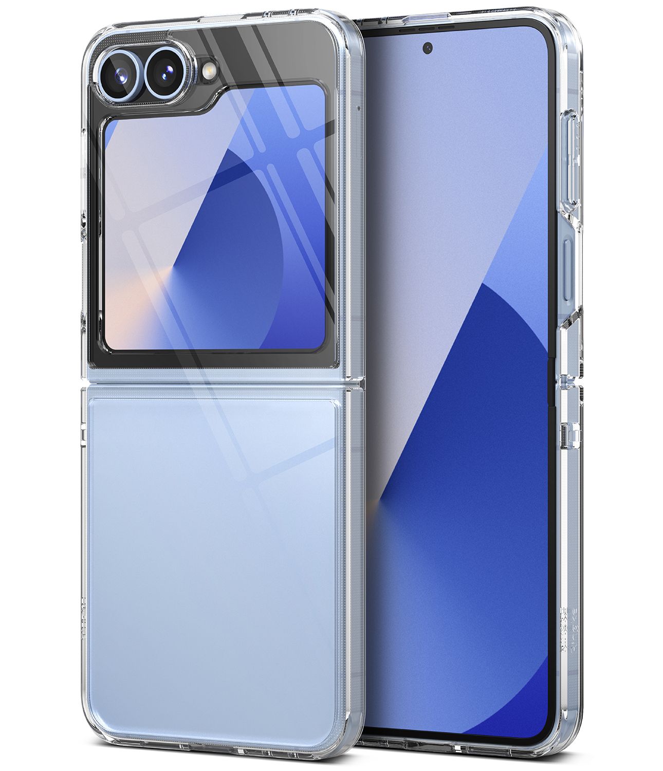 Fusion for Galaxy Z Flip6 Military-Grade Slim Protective Case - Clear