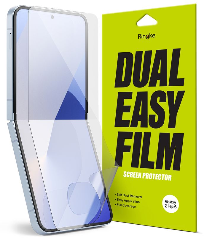 Dual Easy Film (2 Pack) Inner Screen Protector for Galaxy Z Flip6
