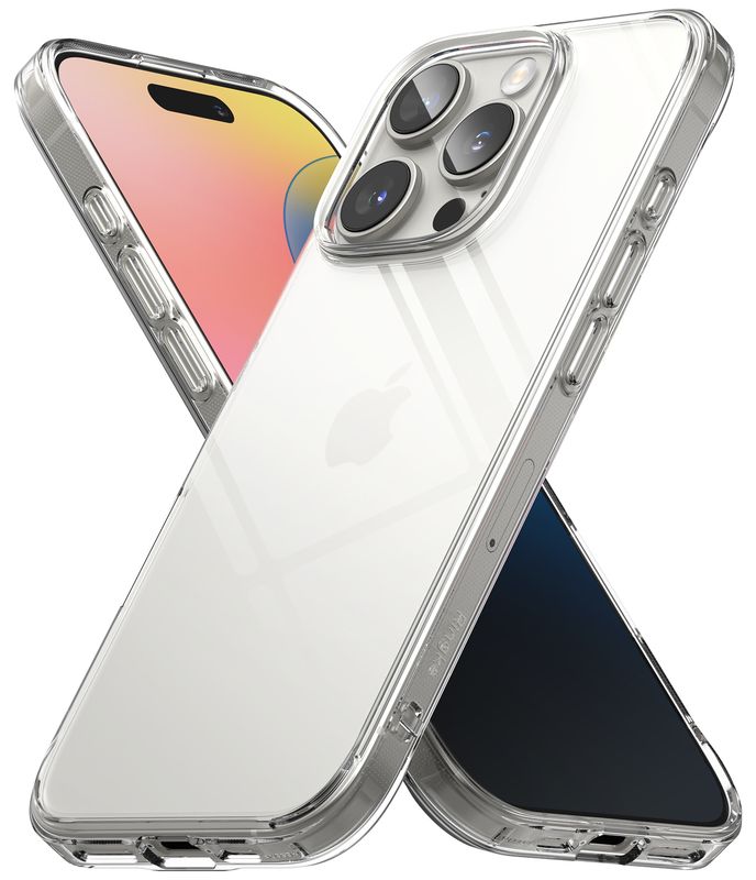 Fusion for iPhone 16 Pro Max Military-Grade Slim Protective Case - Clear