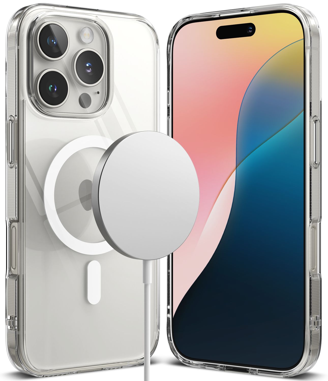 Fusion for iPhone 16 Pro Max MagSafe Accessories Case – Clear