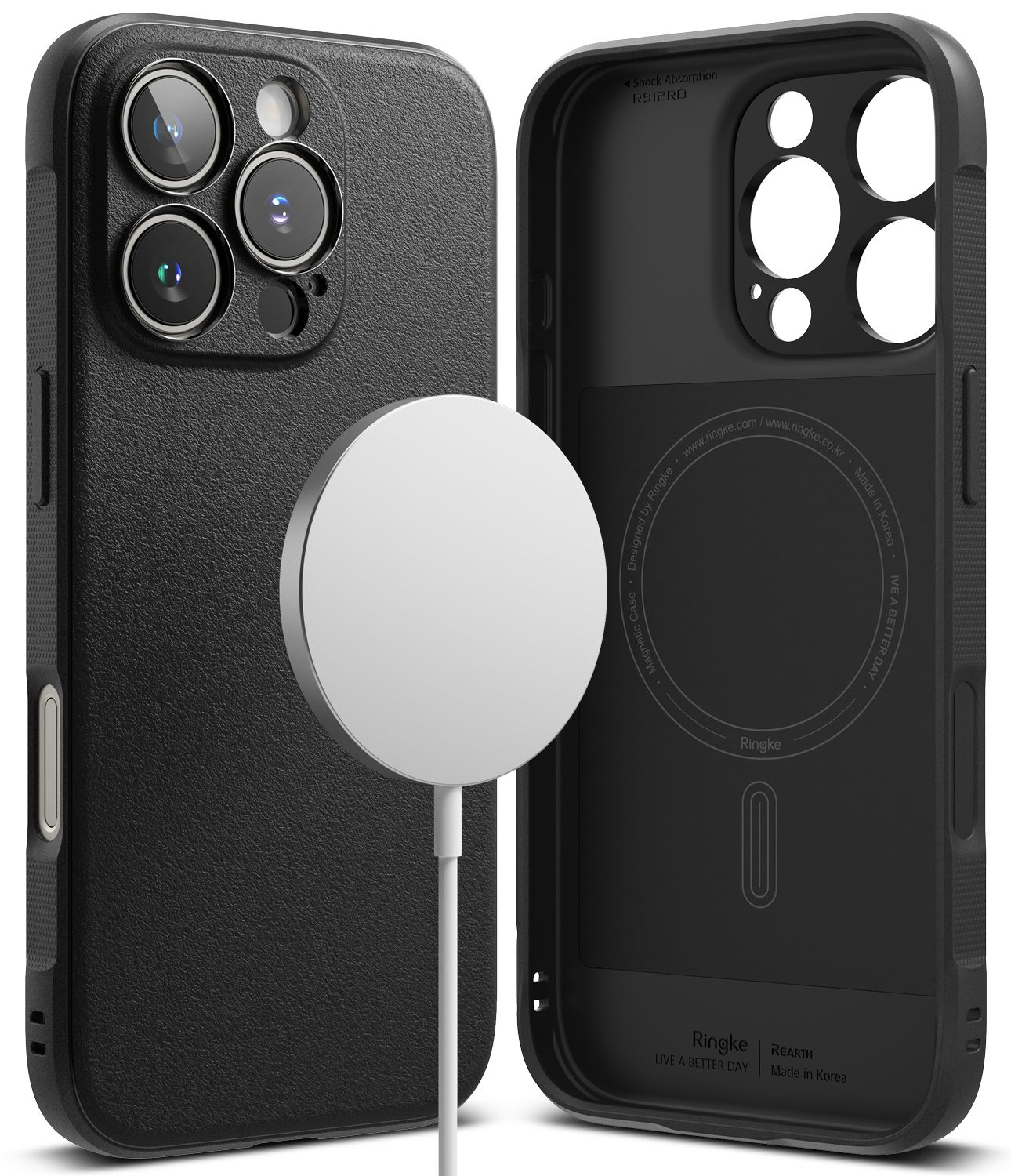 Onyx for iPhone 16 Pro Max MagSafe Accessories Case – Black
